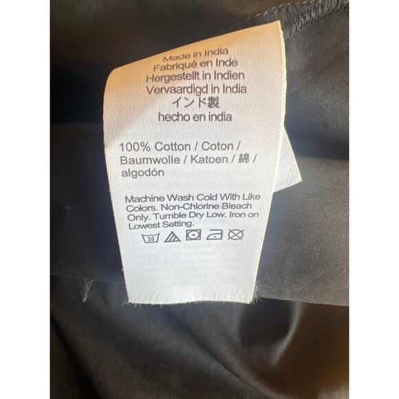 J. Crew Elena Shirt Dress Black Size 8 - Picture 8 of 9